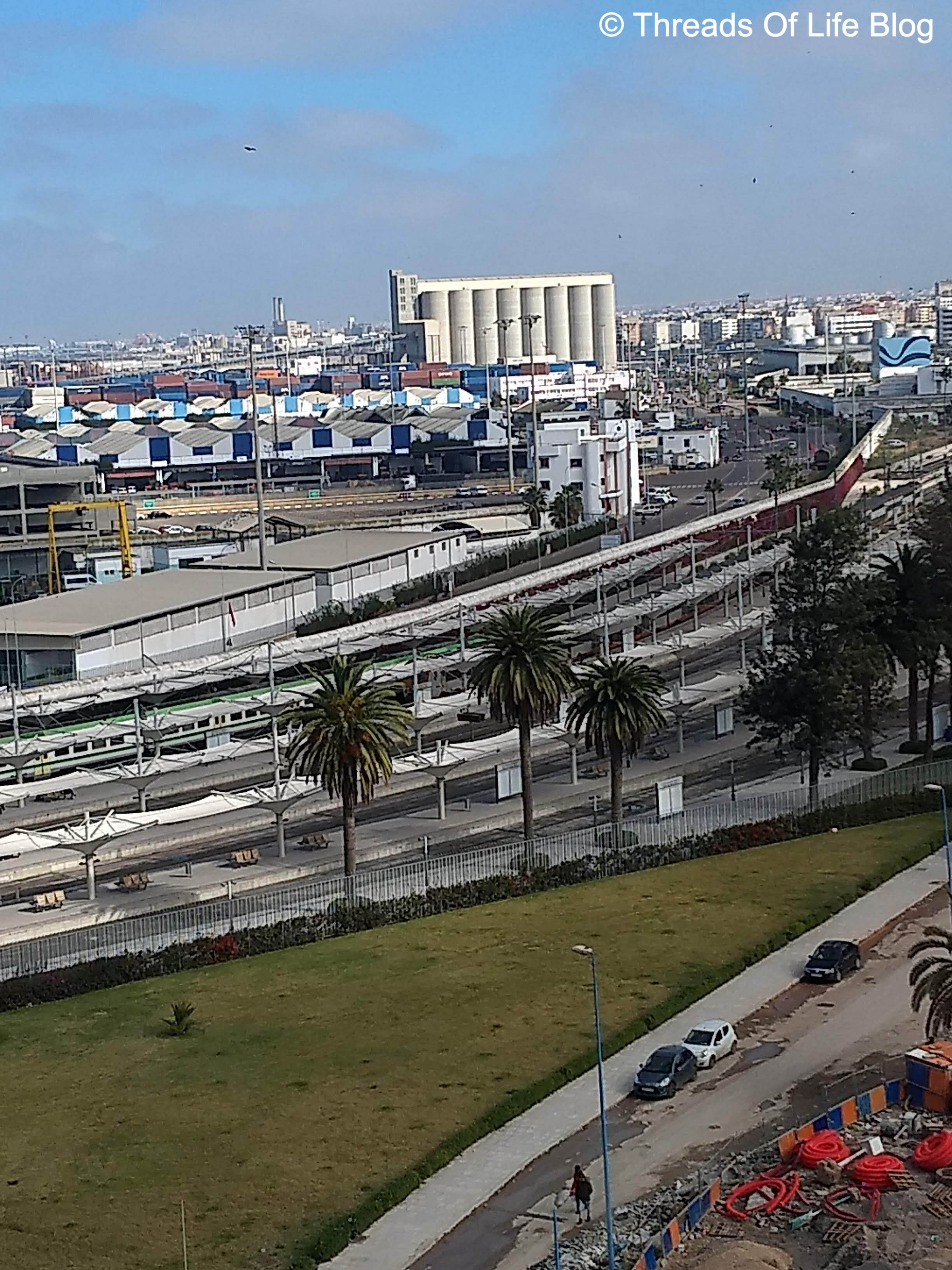 View from Hotel Ibis Casablanca